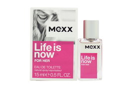 Mexx Life Is Now for Her Eau de Toilette 15ml Spray