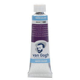 Van Gogh Acuarela Tubo 10 ml Púrpura Rojo Quinacridona 592