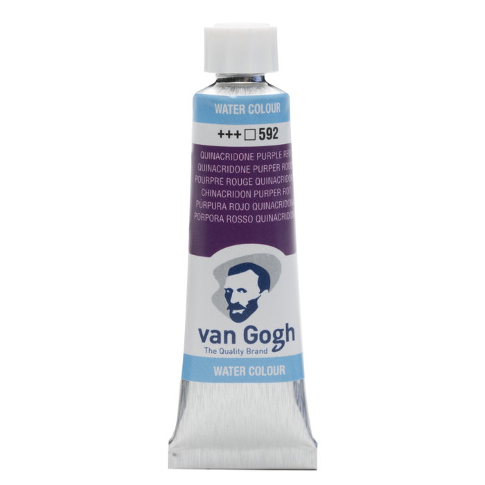 Van Gogh Acuarela Tubo 10 ml Púrpura Rojo Quinacridona 592 Van Gogh Acuarela Tubo 10 ml Púrpura Rojo Quinacridona 592