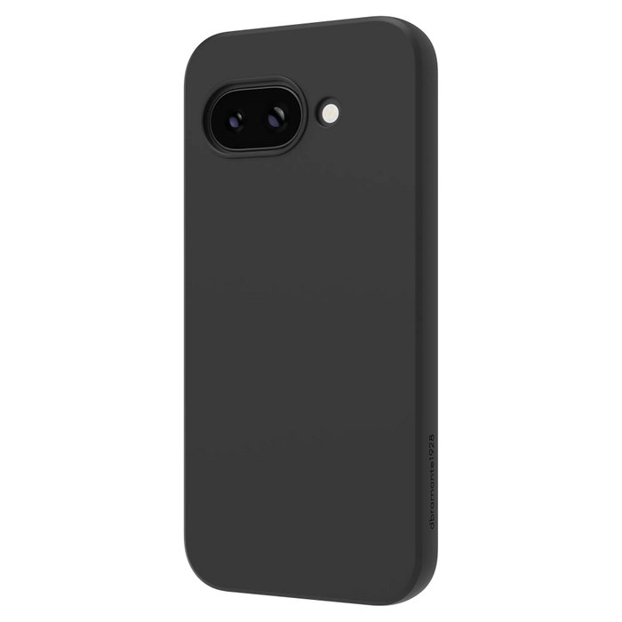 Dbramante1928 Funda Greenland trasera para Google Pixel 9a, plástico negro noche
