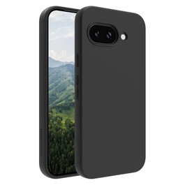 Dbramante1928 Funda Greenland trasera para Google Pixel 9a, plástico negro noche