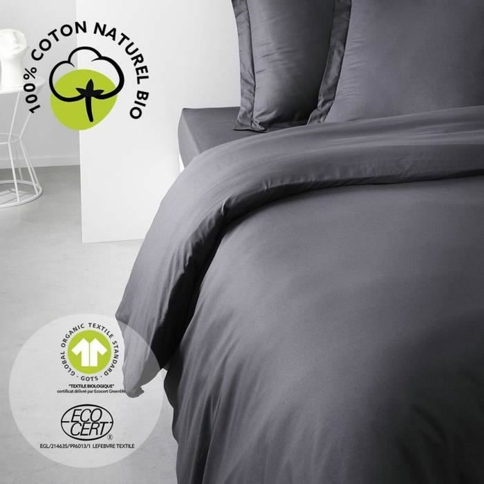 Today Juego de cama de algodón orgánico 220 x 240 cm Today Juego de cama de algodón orgánico 220 x 240 cm
