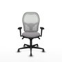 PIQUERAS Y CRESPO Silla de oficina Jorquera Gris y Blanco