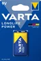 Varta Batería Alcalina 9V Petaca 4922 - Pila de Un Solo Uso, Blister de 1 Unidad, Ideal para Mandos y Dispositivos Electrónicos
