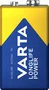 Varta Batería Alcalina 9V Petaca 4922 - Pila de Un Solo Uso, Blister de 1 Unidad, Ideal para Mandos y Dispositivos Electrónicos