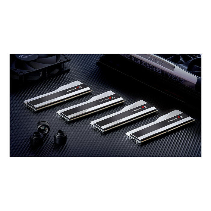 G.Skill Trident Z5 RGB 32GB (2x16GB) DDR5 6400 MHz Kit de Memoria RAM para PC Gaming - Plata G.Skill Trident Z5 RGB 32GB (2x16GB) DDR5 6400 MHz Kit de Memoria RAM para PC Gaming - Plata