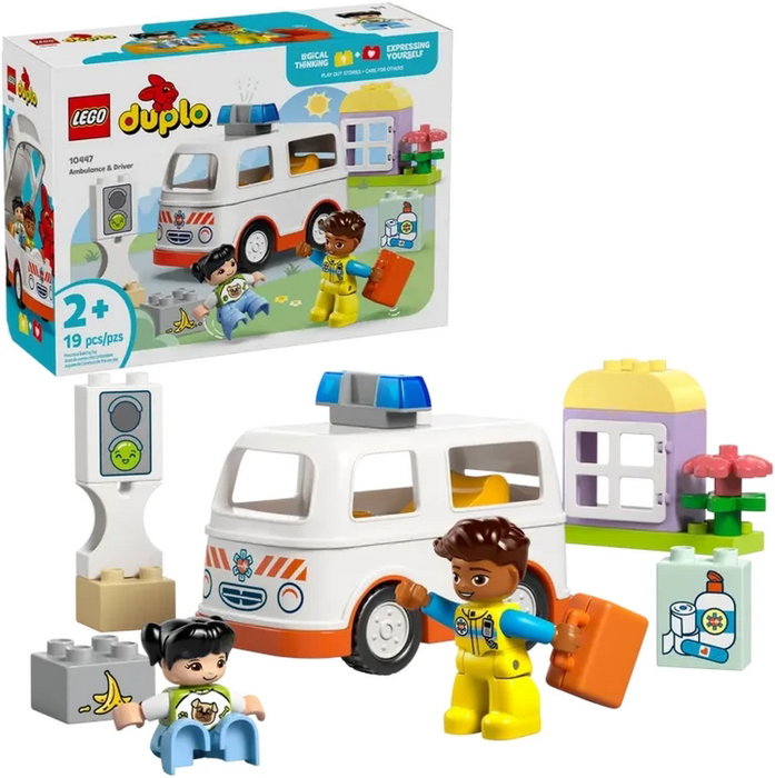 LEGO DUPLO Ambulancia y Conductor 10447