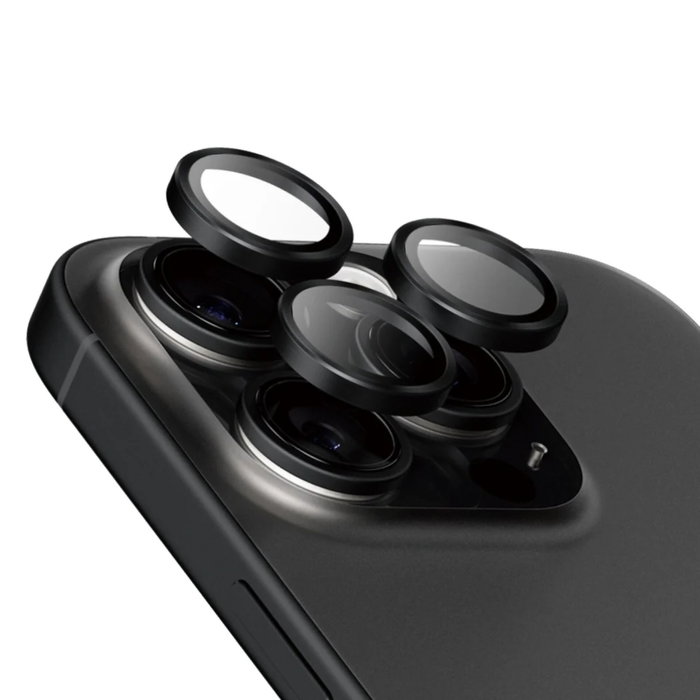 PanzerGlass Hoops Ceramic Camera Lens Protector para iPhone 16 Pro / Max PanzerGlass Hoops Ceramic Camera Lens Protector para iPhone 16 Pro / Max
