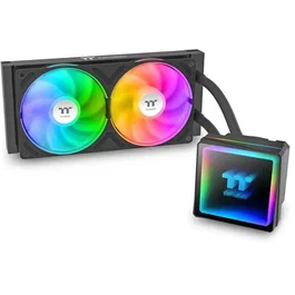 Thermaltake TH240 V3 A-RGB Sync CL-W465-PL12SW-A - Refrigeración Líquida AIO de 240mm con Ventilador ARGB - Negro