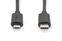 Digitus DB-300137-018-S Cable USB 3.2 Gen 1 USB-C a Micro USB B Negro 1.8m - 5 Gbps, Power Delivery, carga 3A