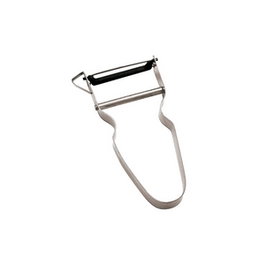 Sambonet Cuchillo Pelapatatas, Pelador de Verduras de 5 cm, Acero Inoxidable, para Cocina