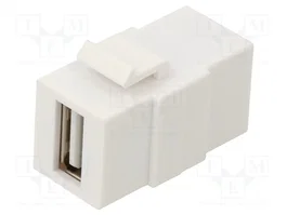 GOOBAY Conector USB Keystone USB A Blanco