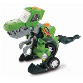 Vtech Switch Go Dino Barro, T-Rex 4X4 todoterreno transformable con luces y sonidos