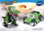 Vtech Switch Go Dino Barro, T-Rex 4X4 todoterreno transformable con luces y sonidos