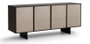 DKD Home Decor Buffet de Madera y MDF Marrón Oscuro y Beige