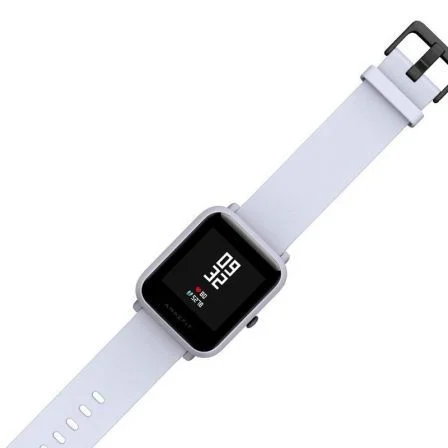 RELOJ INTELIGENTE XIAOMI AMAZFIT BIP (YOUTH EDITION) WHITE CLOUD - PANTALLA 3.25CM - BT - SENSOR FRECUENCIA CARDIACA - GPS - IP68 - BAT. 200MAH