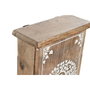 DKD Home Decor Guardallaves Buda Blanco y Natural