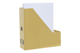 DKD Home Decor Organizador Vintage Gris Mostaza 26.5 x 27 x 9 cm (8 Unidades)