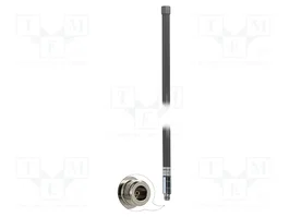 DeLOCK Antena LPWAN 433 + 868 MHz con conector Clase N, 2 dBi, 72 cm, Gris