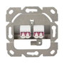 LogiLink Placa de pared para fibra con 2 adaptadores LC-Duplex, multimodo