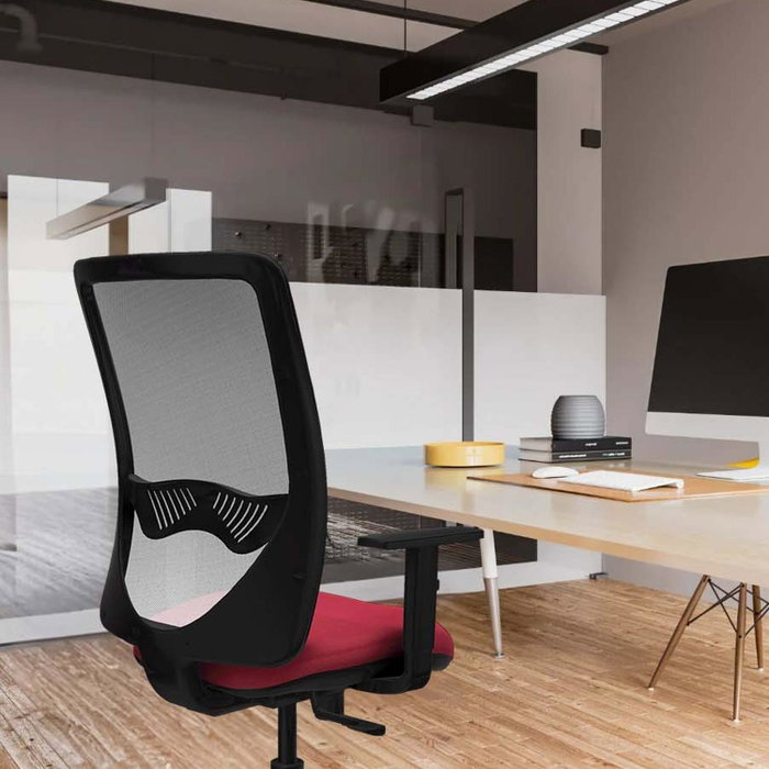 PIQUERAS Y CRESPO Silla de oficina Zulema con mecanismo Sincro, Azul cielo y Negro PIQUERAS Y CRESPO Silla de oficina Zulema con mecanismo Sincro, Azul cielo y Negro