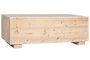 DKD Home Decor Mesa de Centro Abeto y MDF Natural con 2 Cajones