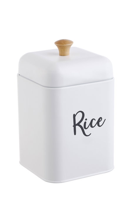 Quttin Bote Metal Cocina Rice Retro (12 Unidades)