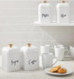 Quttin Bote Metal Cocina Rice Retro (12 Unidades)