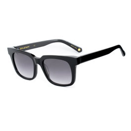 Belstaff TRIUMPH-S097 Gafas de sol con montura de acetato negra y cristales grises