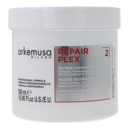Arkemusa Repair Plex Mascarilla 500 ml Tratamiento Profesional Reparador con Ácido Hialurónico