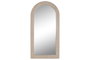 DKD Home Decor Espejo de Olmo Macizo 90x180 cm Natural