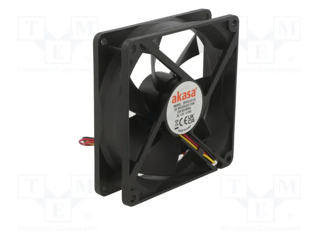Akasa AK-9225LS-KT05 Ventilador Axial 92x92x25mm DC