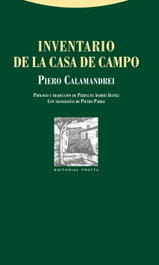 Inventario de la casa de campo, Piero Calamandrei - TROTTA EDITORIAL
