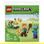 LEGO Minecraft Alex Begegnung am Lagerfeuer 30732 Set de Construcción 31 Piezas, Polibag, Multicolor, Edad 6+