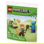 LEGO Minecraft Alex Begegnung am Lagerfeuer 30732 Set de Construcción 31 Piezas, Polibag, Multicolor, Edad 6+