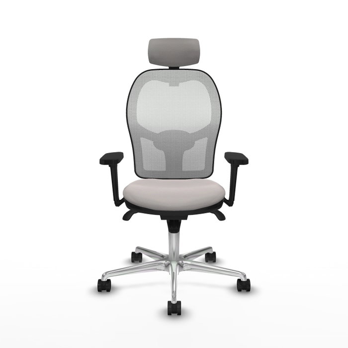 PIQUERAS Y CRESPO Silla de oficina Jorquera con mecanismo Sincro en Blanco PIQUERAS Y CRESPO Silla de oficina Jorquera con mecanismo Sincro en Blanco