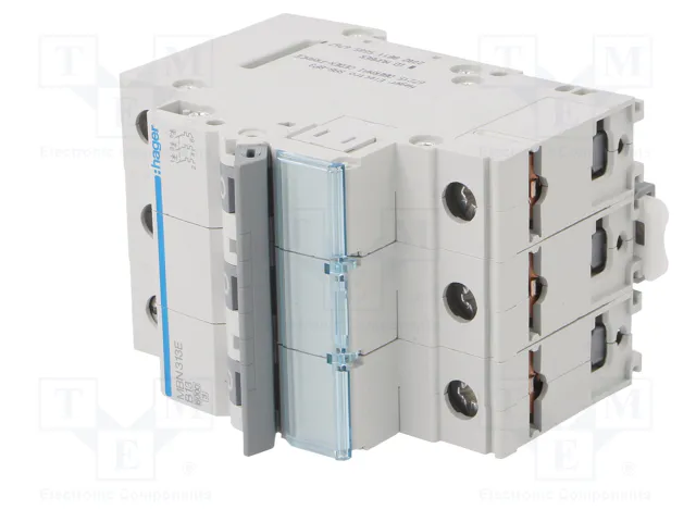 HAGER MBN313E Interruptor magnetotérmico 13A 3 polos 6kA