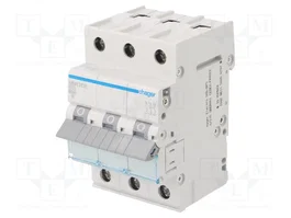 HAGER MBN313E Interruptor magnetotérmico 13A 3 polos 6kA