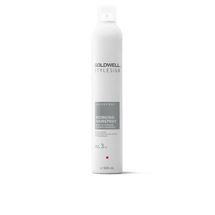 Goldwell STYLESIGN HAIRSPRAYS working hairspray Spray Fijador 500 ml para Cabello Coloreado y Dañado Goldwell STYLESIGN HAIRSPRAYS working hairspray Spray Fijador 500 ml para Cabello Coloreado y Dañado