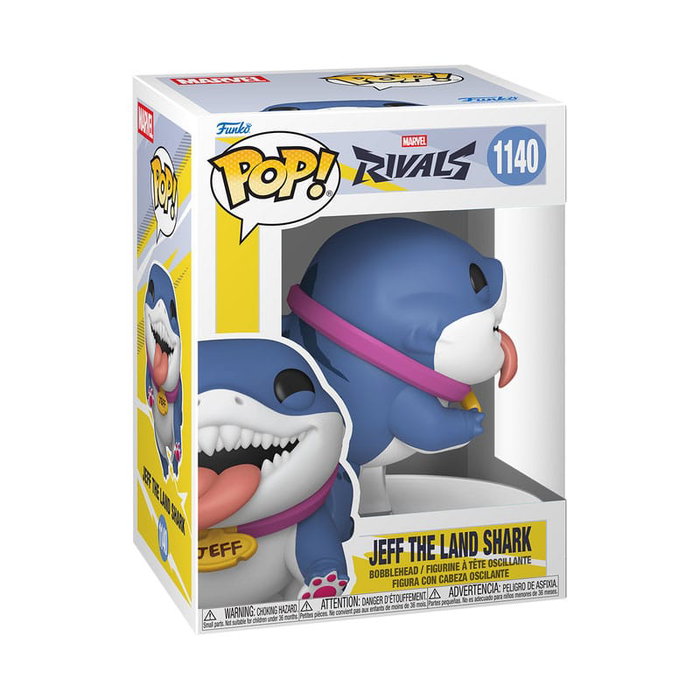 Funko POP! Marvel Rivals Jeff the Land Shark Figura de Vinilo
