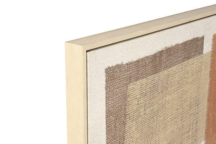 DKD Home Decor Cuadro Lino PS Abstracto Surtido de 2 Piezas DKD Home Decor Cuadro Lino PS Abstracto Surtido de 2 Piezas