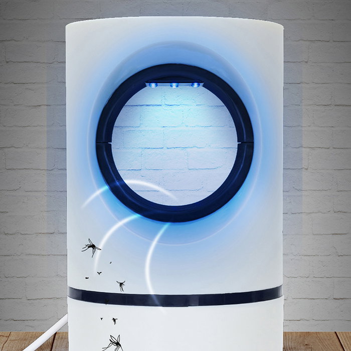 Trampa Para Mosquitos Usb Atrae y Succiona con Luz Azul
