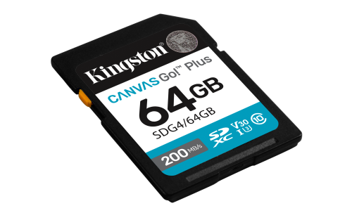 Kingston Canvas Go! Plus 64GB SDXC