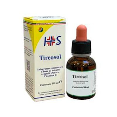 HERBOPLANET Tireosol Complemento Alimenticio para Apoyo Hormonal y Sistema Endocrino con Inositol, Zinc y Plantas - 100 ml HERBOPLANET Tireosol Complemento Alimenticio para Apoyo Hormonal y Sistema Endocrino con Inositol, Zinc y Plantas - 100 ml