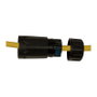 LogiLink Cat.6A Industrie Schraub-Kupplung 2xRJ45,m.Kabelmuf