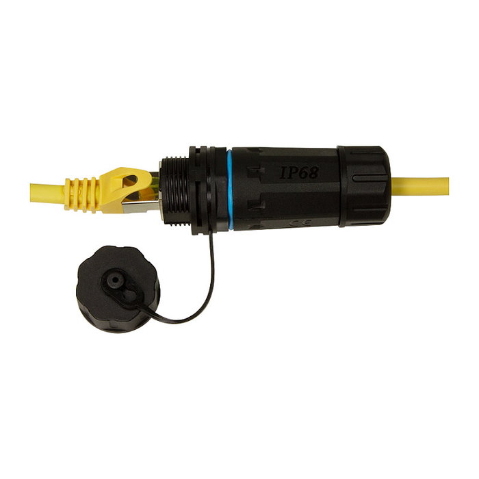 LogiLink Cat.6A Industrie Schraub-Kupplung 2xRJ45,m.Kabelmuf LogiLink Cat.6A Industrie Schraub-Kupplung 2xRJ45,m.Kabelmuf