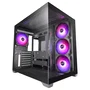 Mars gaming MCV5 Cristal Templado Panorámico ARGB Negra