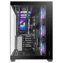 Mars gaming MCV5 Cristal Templado Panorámico ARGB Negra