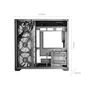 Mars gaming MCV5 Cristal Templado Panorámico ARGB Negra