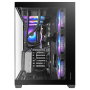 Mars Gaming MCV5 Caja PC ATX Cristal Templado Panorámico Negro con ARGB, Compatible GPU 416mm